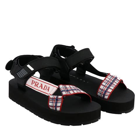 prada buckle open toe sandals|Prada shoes for women size 5.